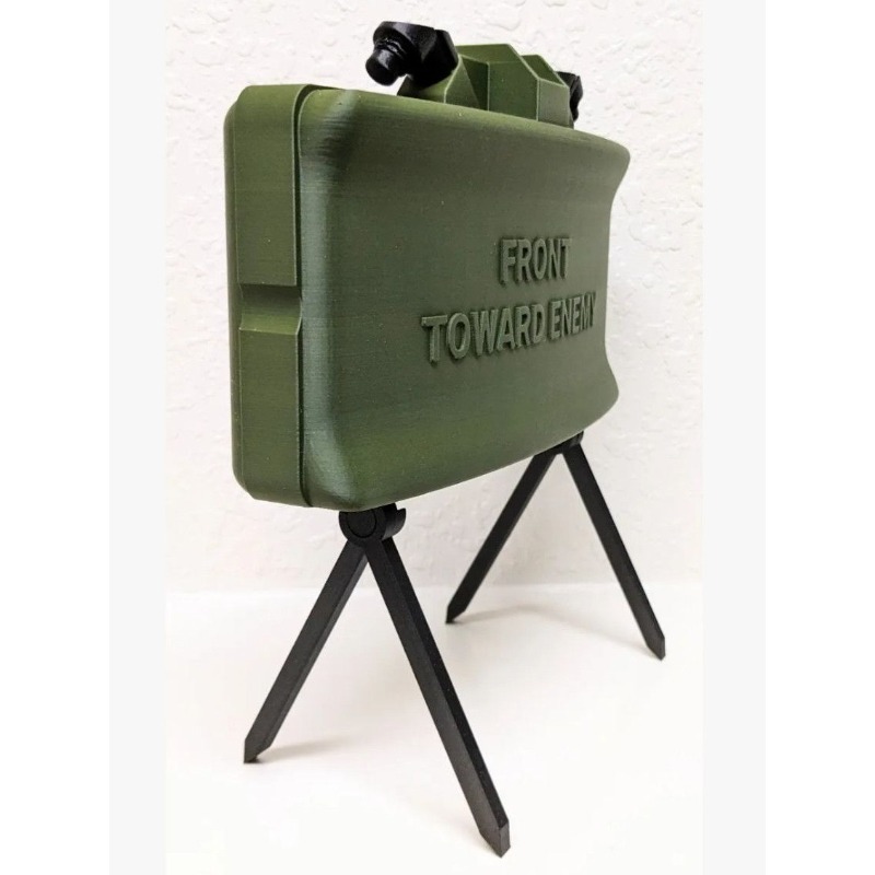 Cosplay Prop Kit - 3D baskılı M18A1 Geniş Kılıç Askeri