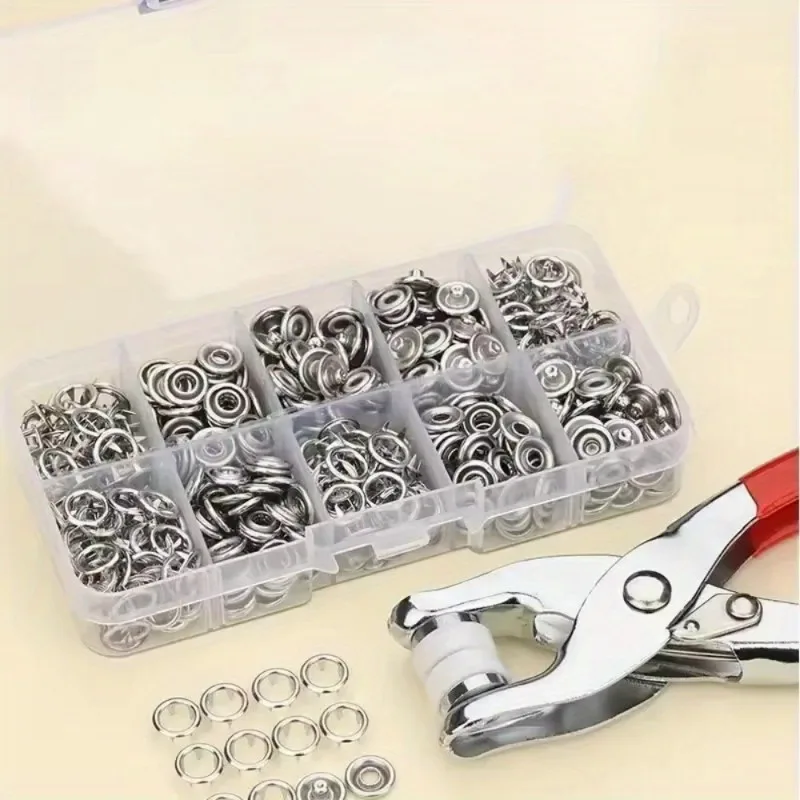 Snap Plier Setter - 1 takım kuşgözü ayarlayıcı delgeç seti