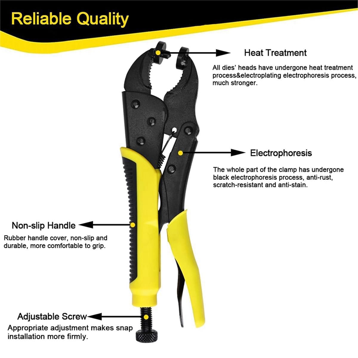 Snap Plier Setter - Sep.HOT~Ağır Hizmet Tipi Çıtçıt Bağlantı Aleti