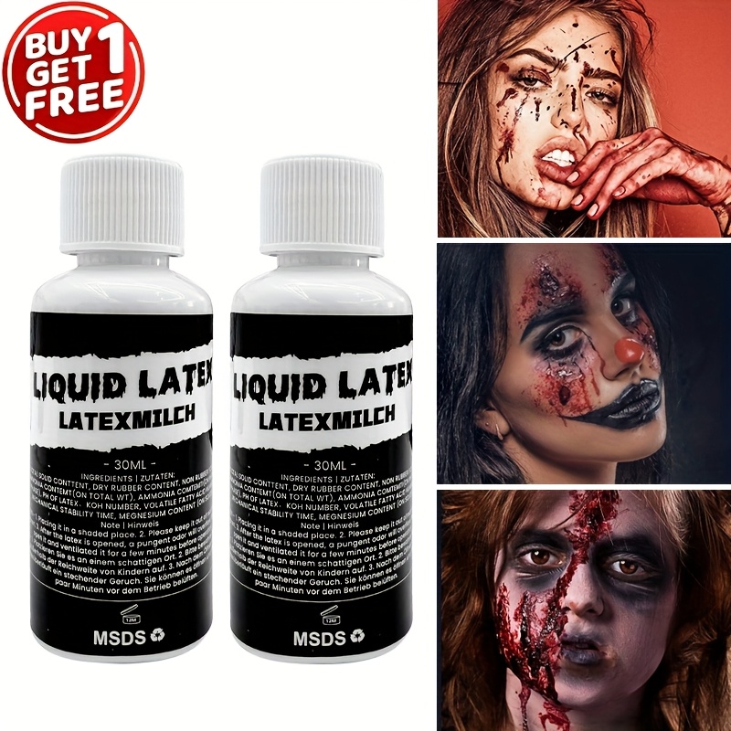 Body Paint Sfx - 2 adet Sıvı Lateks Cadılar Bayramı