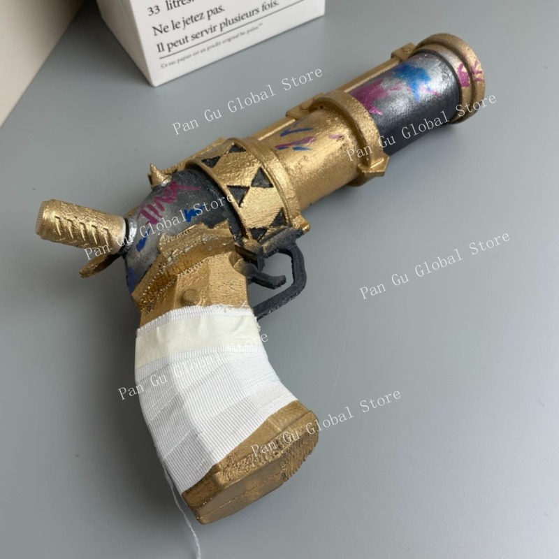 Cosplay Prop Pistol - 28 cm/11.02in Jinx Tabanca Özelleştirilmiş 3D