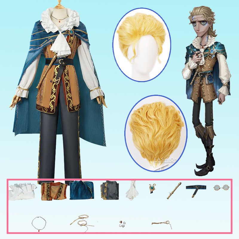 Cosplay Material For Prop - Oyun Kimlik V Profesör Luchino Diruse