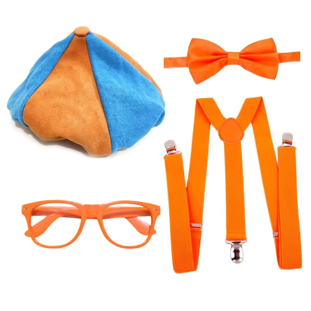 Cosplay Prop Bow - Mühendis Cosplay Kostümleri Turuncu Gözlük Papyon