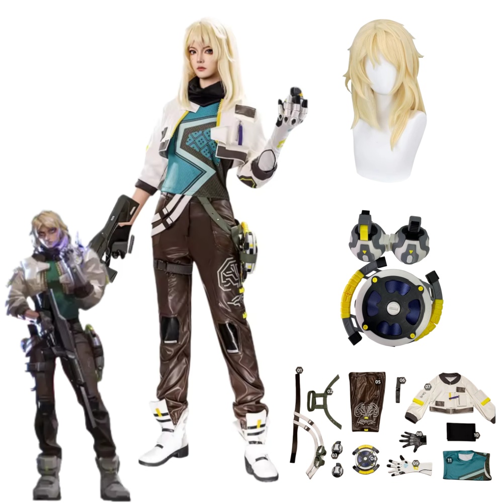 Cosplay Prop - Deadlock Cosplay Kostüm Aksesuarları VALORANT Deadlock