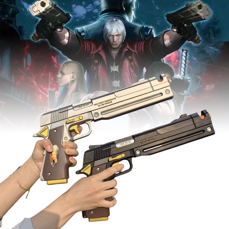 Cosplay Prop Pistol - PU Dante Tabanca Tabanca Abanoz Fildişi