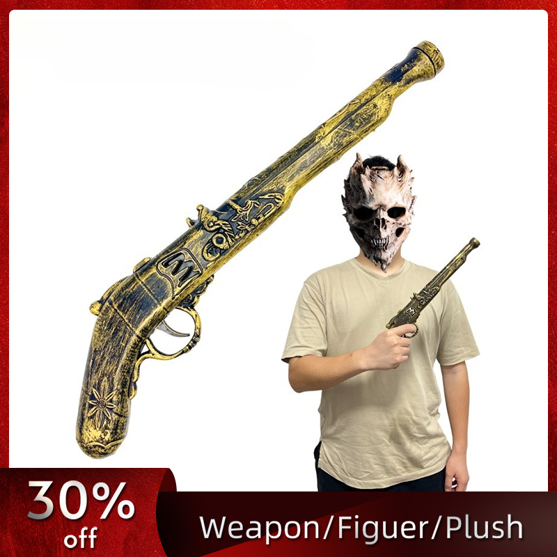 Cosplay Prop Pistol - 40 cm/15.75in Korsan Tabancası Plastik Cosplay
