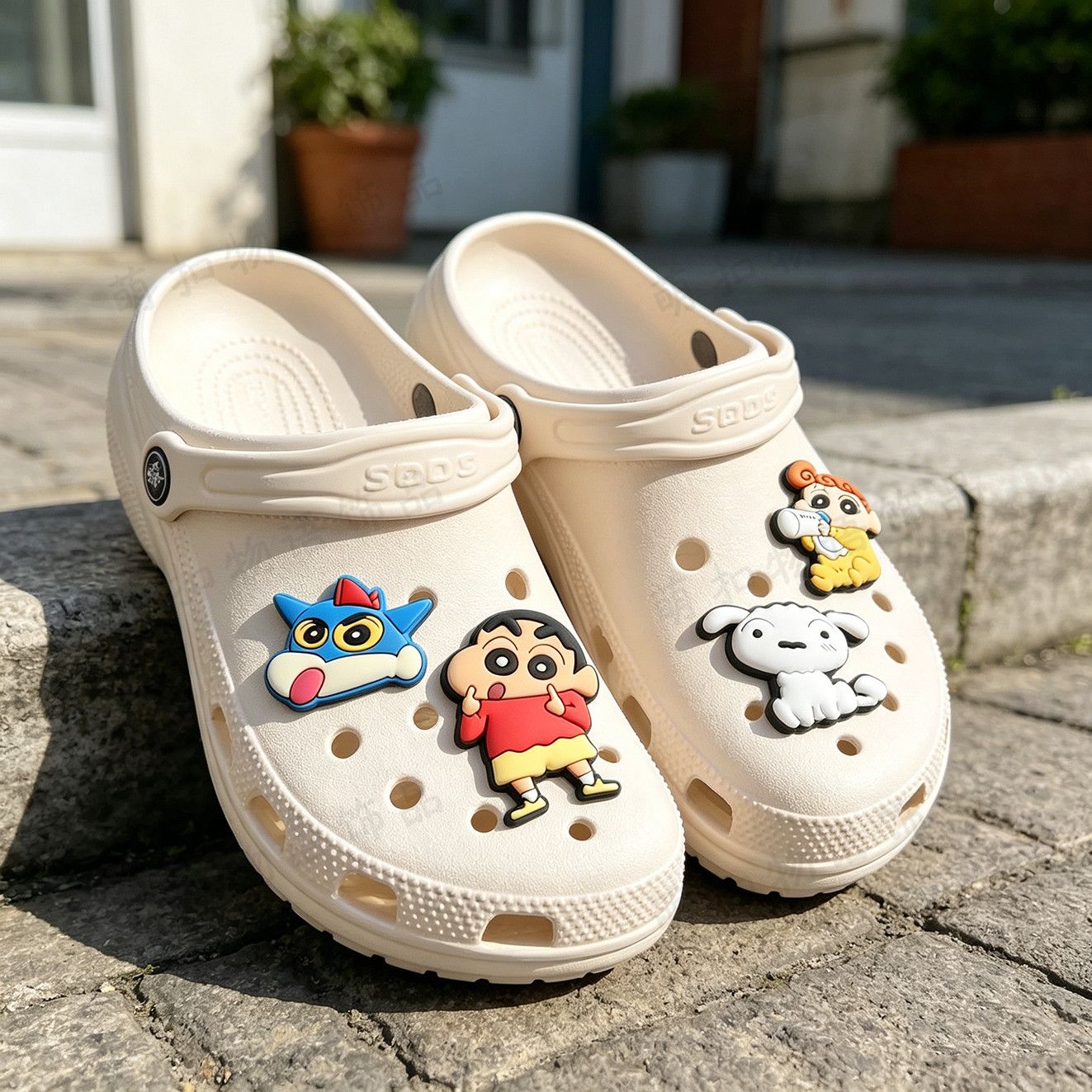 Crayon Shin-chan ayakkabı çiçe - Cosplay Prop Diy incelemesi ve fiyatı