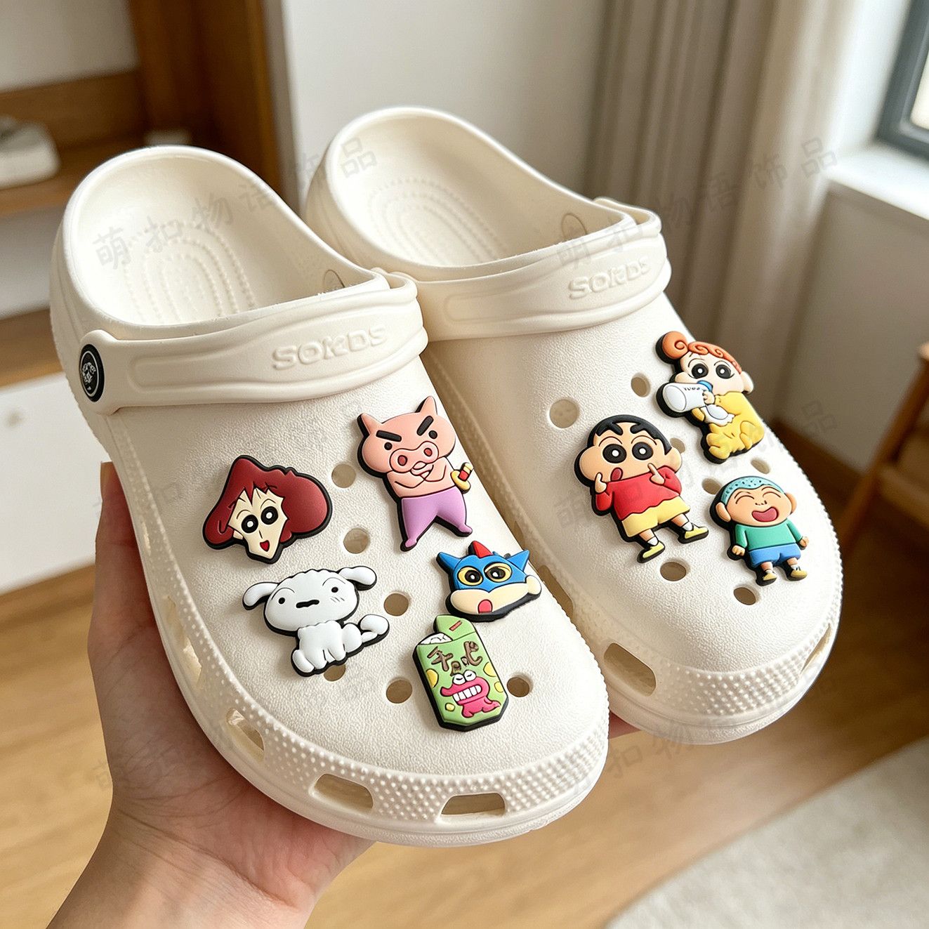 Crayon Shin-chan ayakkabı çiçe - Cosplay Prop Diy incelemesi ve fiyatı