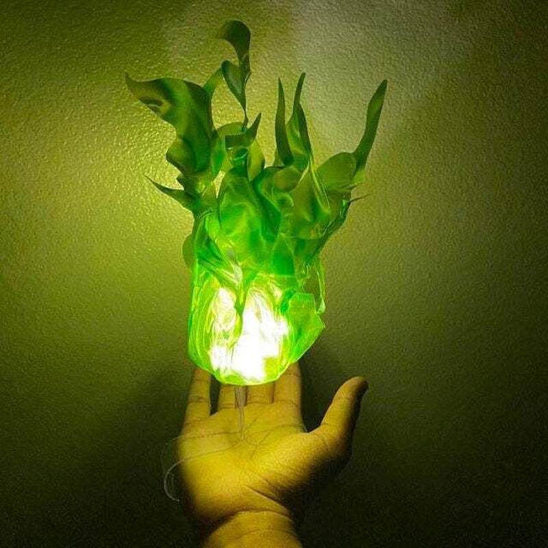 Yüzen Ateş Topu LED Işıklı Ale - Cosplay Fireball Prop incelemesi ve fiyatı