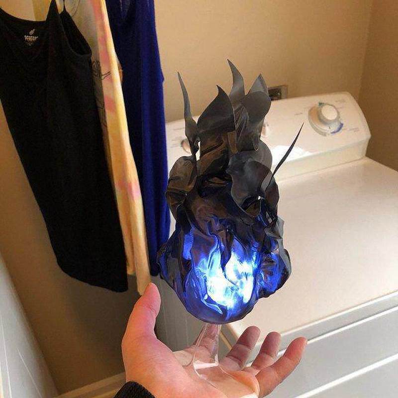Yüzen Ateş Topu LED Işıklı Ale - Cosplay Fireball Prop incelemesi ve fiyatı