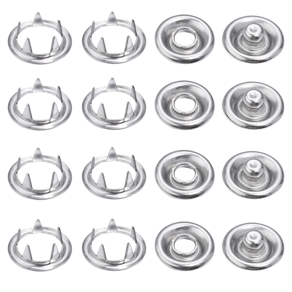 SAUVOO 50 takım demir Snap düğ - Snap Fastener Set incelemesi ve fiyatı