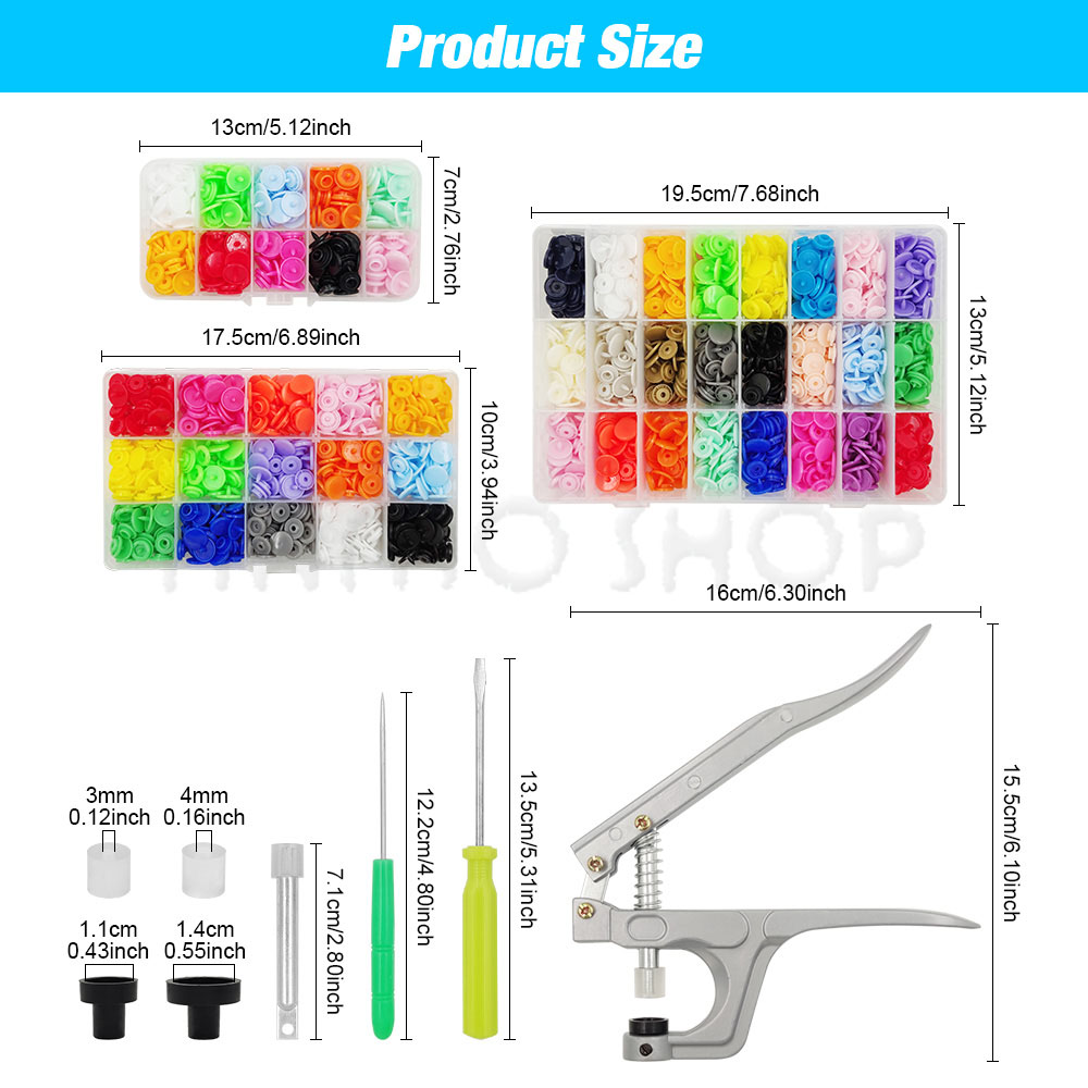 Plastik Çıtçıt Bağlantı Eleman - Snap Fastener Set incelemesi ve fiyatı