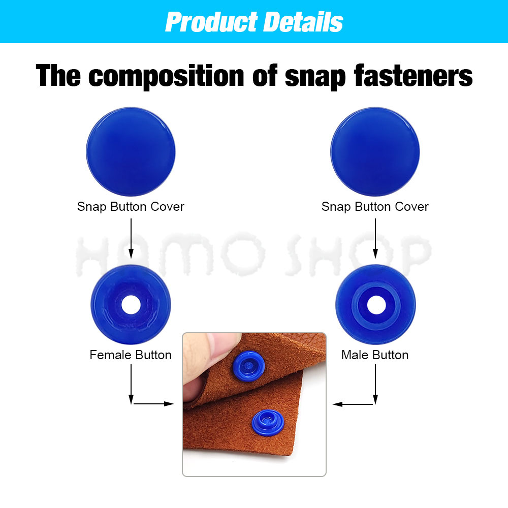 Plastik Çıtçıt Bağlantı Eleman - Snap Fastener Set incelemesi ve fiyatı