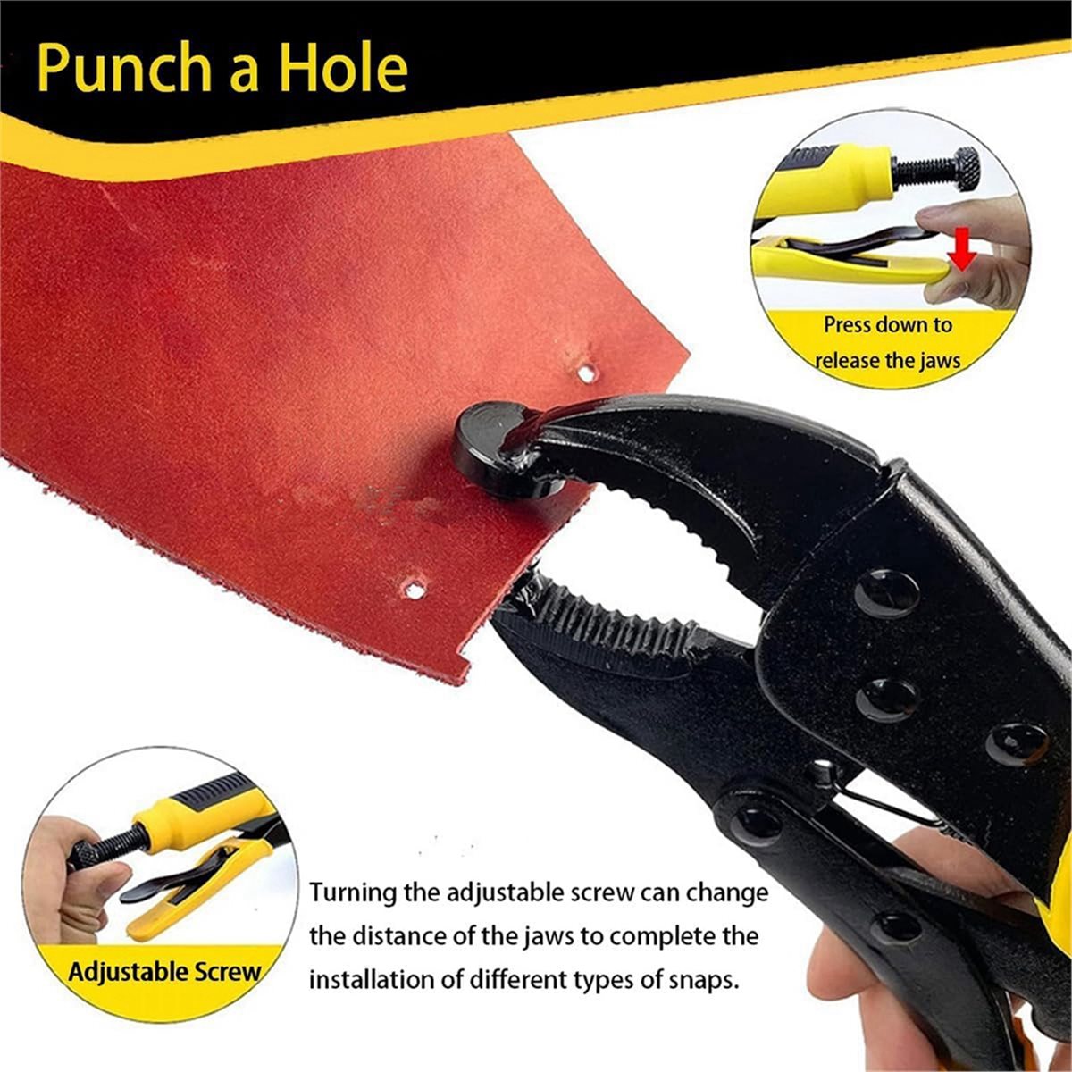 Sep.HOT~Ağır Hizmet Tipi Çıtçı - Snap Plier Setter incelemesi ve fiyatı