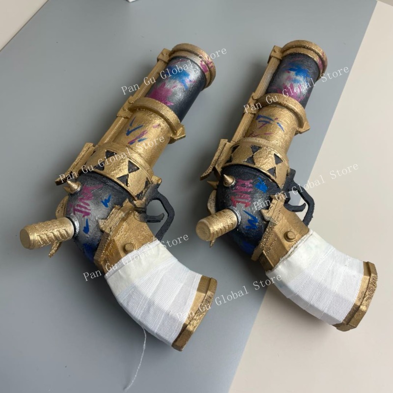 28 cm/11.02in Jinx Tabanca Öze - Cosplay Prop Pistol incelemesi ve fiyatı