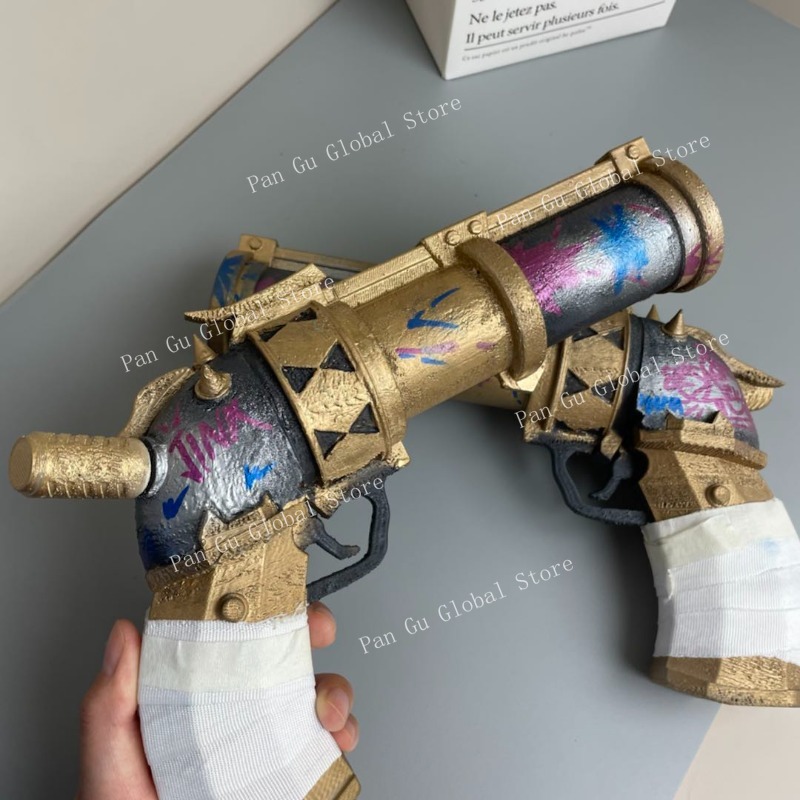 28 cm/11.02in Jinx Tabanca Öze - Cosplay Prop Pistol incelemesi ve fiyatı