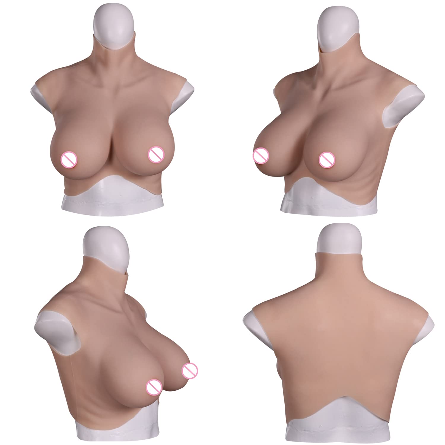 Erkekler için sahte göğüsler s - Cosplay Prop Filler incelemesi ve fiyatı