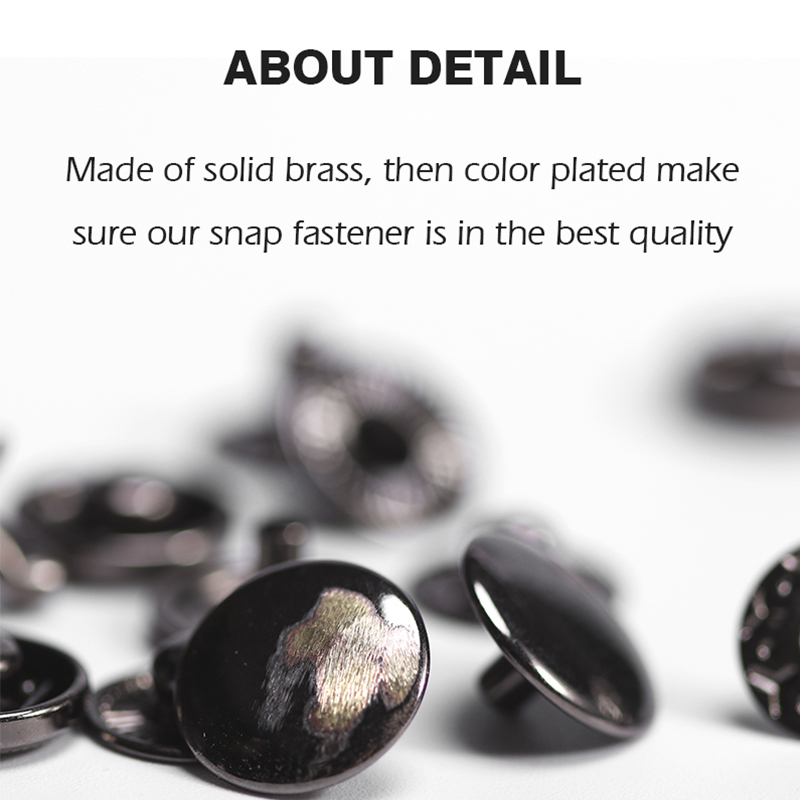 WUTA 20 takım katı pirinç çıtç - Snap Fastener Set incelemesi ve fiyatı