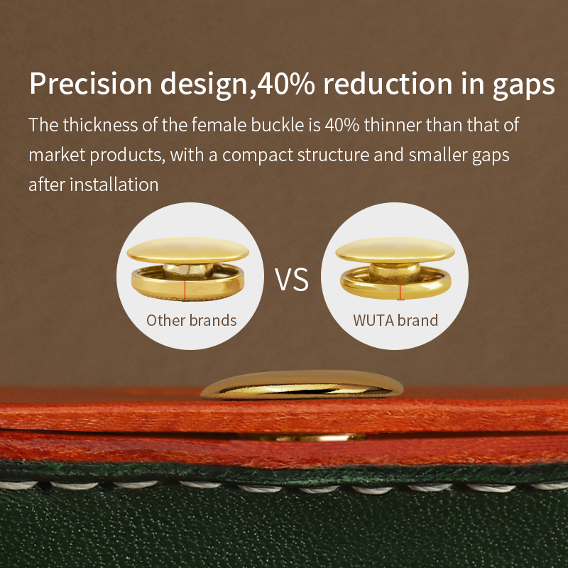 WUTA 20 takım katı pirinç çıtç - Snap Fastener Set incelemesi ve fiyatı