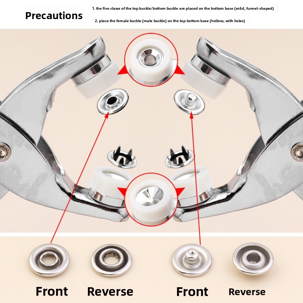 9,5 mm çıtçıt pensesi seti, me - Snap Fastener Set incelemesi ve fiyatı