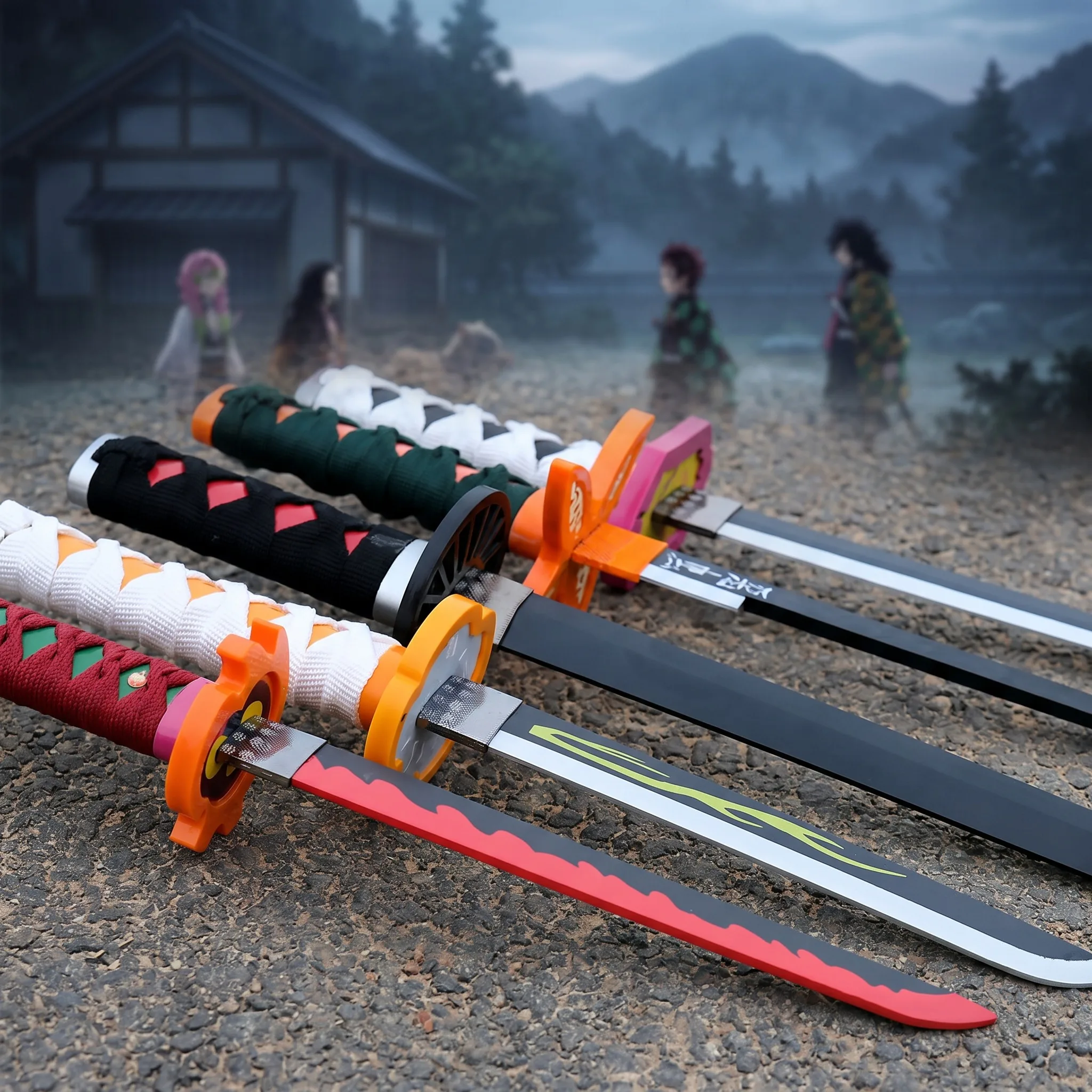 72 104cm Demon Slayer Katana T - Cosplay Prop Display incelemesi ve fiyatı