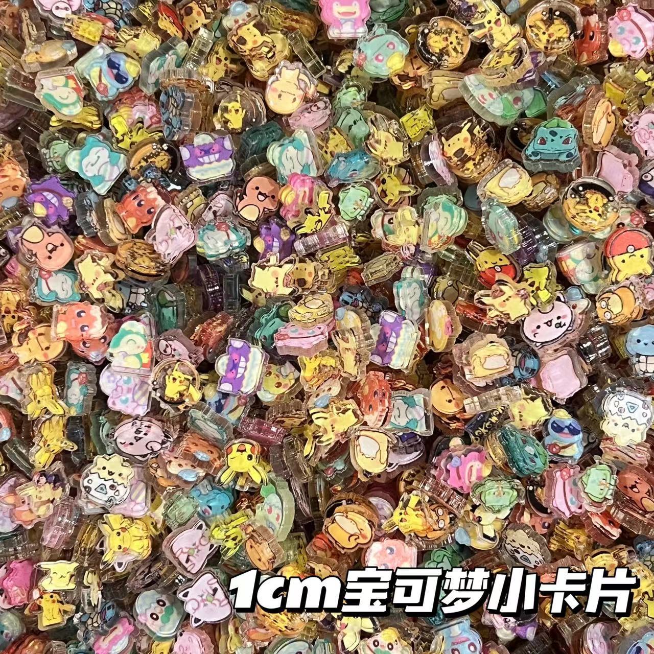 1cm 2cm Pokémon küçük akrilik  - Cosplay Material For Prop incelemesi ve fiyatı
