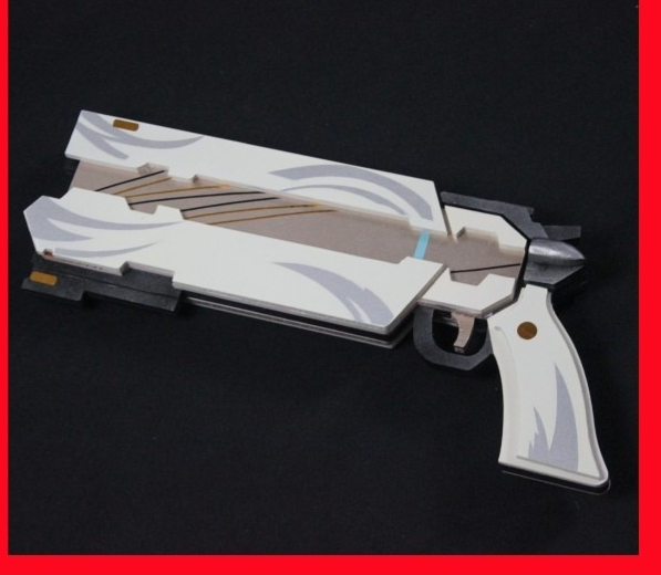 Anime Wuthering Waves MORTEFI  - Cosplay Prop Pistol incelemesi ve fiyatı
