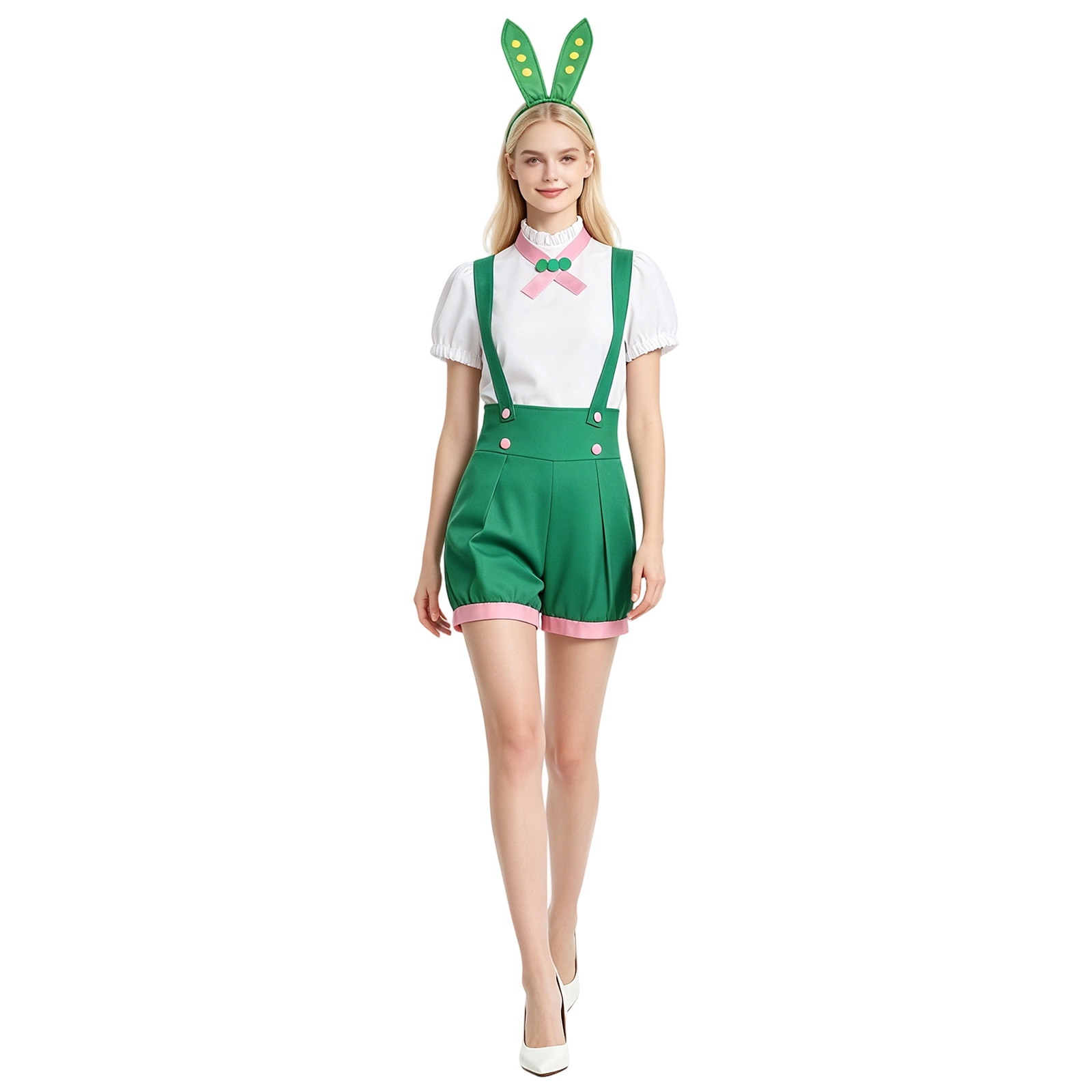 WHH Anime Zundamon Cosplay Kos - Cosplay Prop Bow incelemesi ve fiyatı