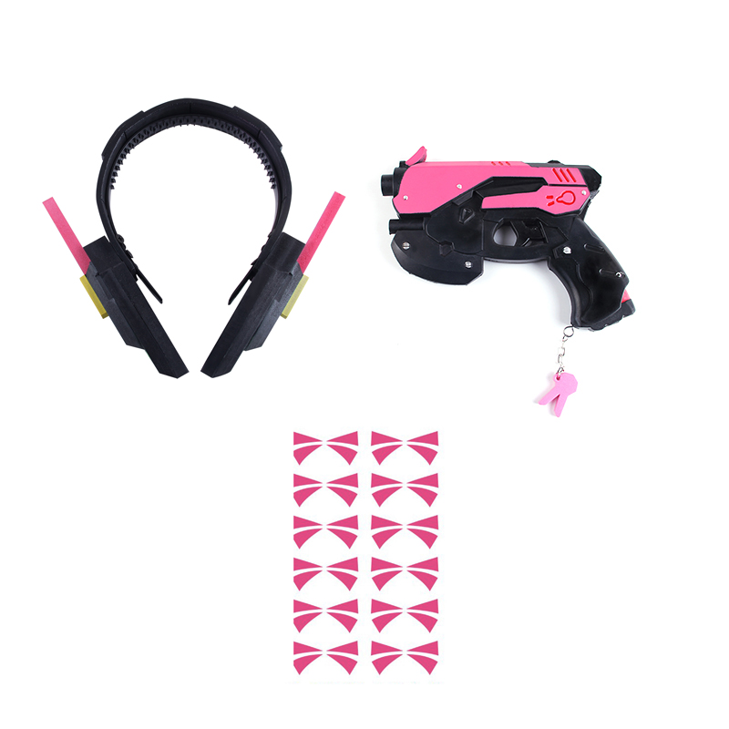 Oyun Overwatch Dva Cosplay Kos - Cosplay Prop Pistol incelemesi ve fiyatı