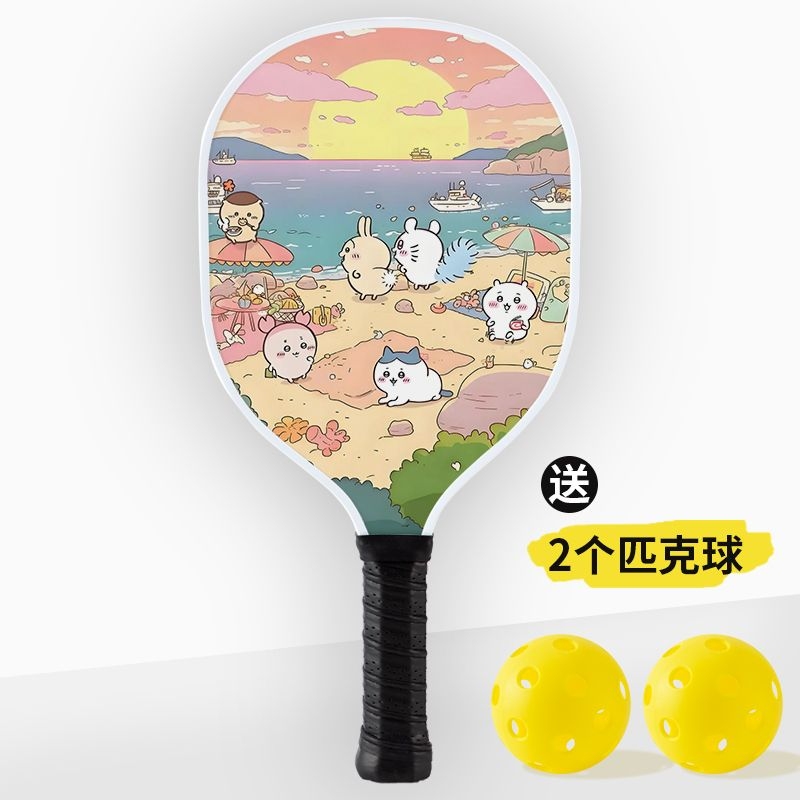 Kawaii Chiikawa Pickleball Rak - Cosplay Fireball Prop incelemesi ve fiyatı