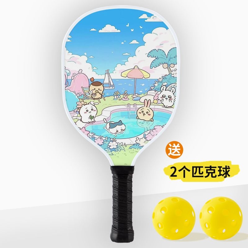Kawaii Chiikawa Pickleball Rak - Cosplay Fireball Prop incelemesi ve fiyatı