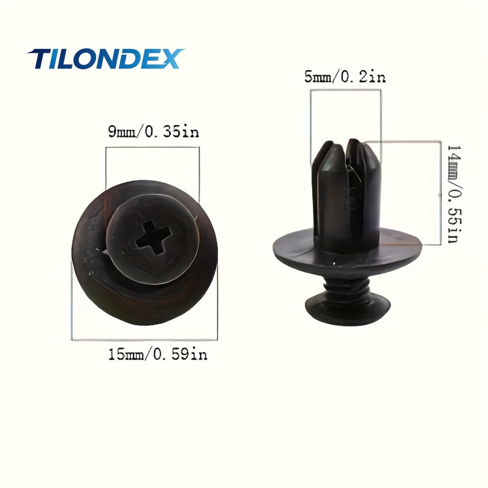 TILONDEX 100 adet Otomotiv Bağ - Snap Fastener Set incelemesi ve fiyatı