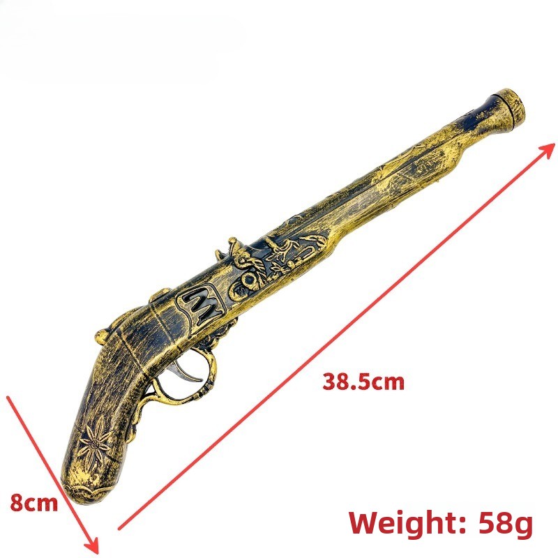 40 cm/15.75in Korsan Tabancası - Cosplay Prop Pistol incelemesi ve fiyatı