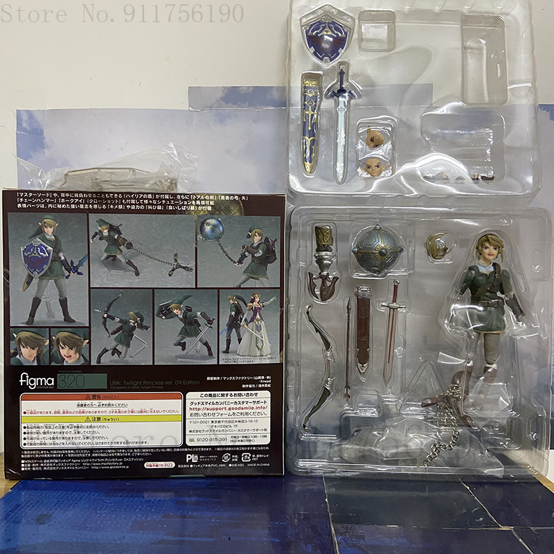 Zelda Twilight Princess Link F - Good Smile Company Figma incelemesi ve fiyatı