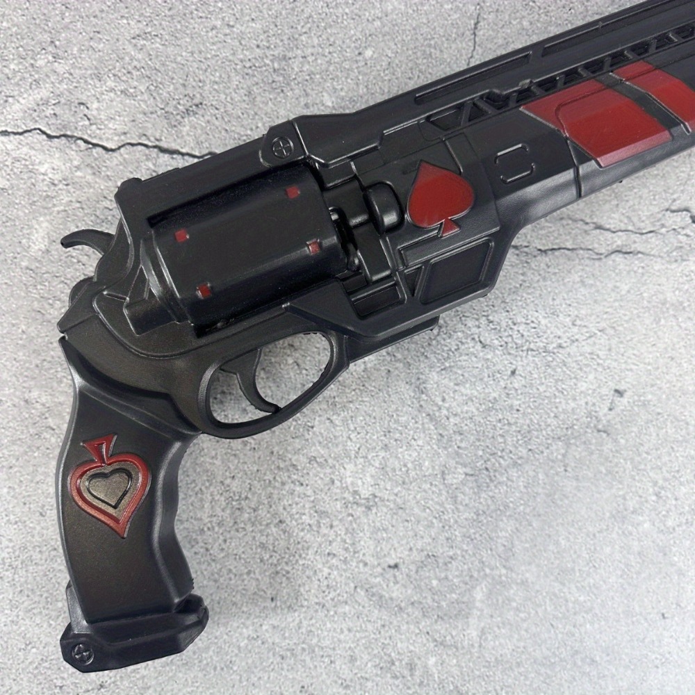15 inç PU Tabanca Spades Silah - Cosplay Prop Pistol incelemesi ve fiyatı