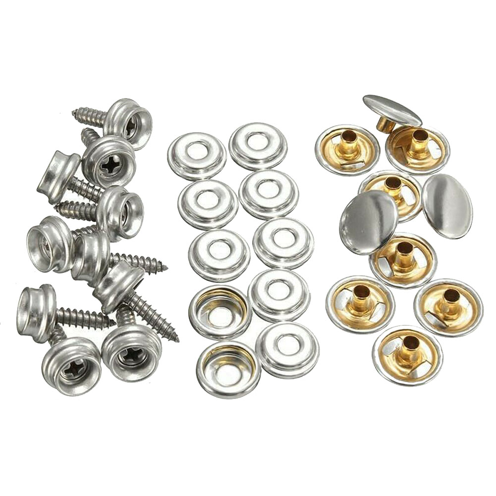 30 adet çıtçıt paslanmaz tuval - Snap Fastener Set incelemesi ve fiyatı
