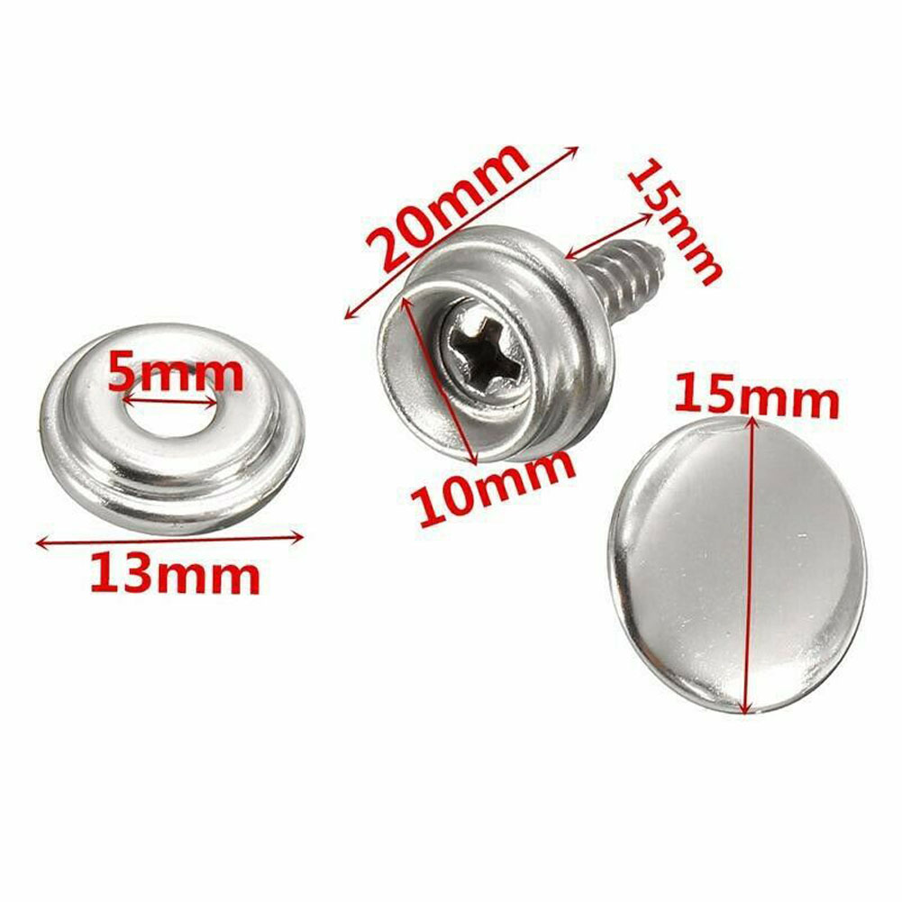 30 adet çıtçıt paslanmaz tuval - Snap Fastener Set incelemesi ve fiyatı